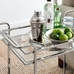 Skylar 29 Inches Metal Bar Cart
