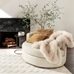 Faux Real Fur Throw