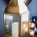 Chester Handmade Brushed Brass Indoor/Outdoor Lantern