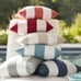 Classic Striped Indoor-Outdoor Pillows