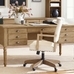 Manchester Upholstered Swivel Desk Chair
