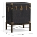 Ludlow Trunk End Table with Stand