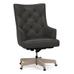 Radcliffe Tufted Leather Swivel Desk Chair