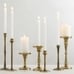 Brooker Taper Candleholders - Brass, Set of 4