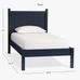 Camp Low Footboard Bed