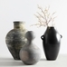 Artisan Vase Collection-Black