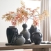 Artisan Vase Collection-Black