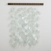 Frosted Seaglass Hanging Wall Art, 36"x46"