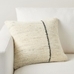 Saige Textured Pillow Cover, 18" x 18", Ivory