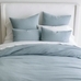 Wright Textured Organic Duvet Cover