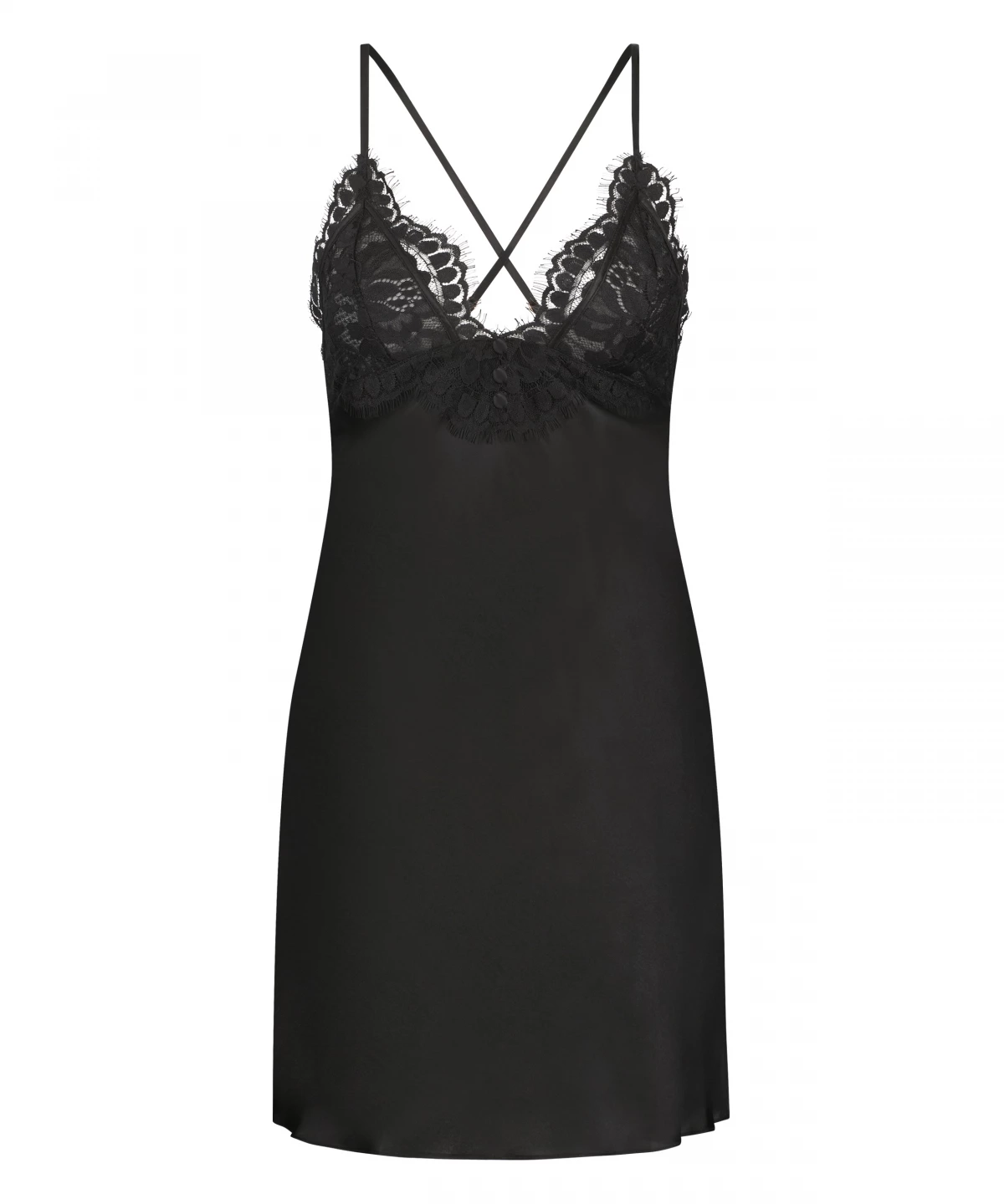 Silk Lace Slip Dress