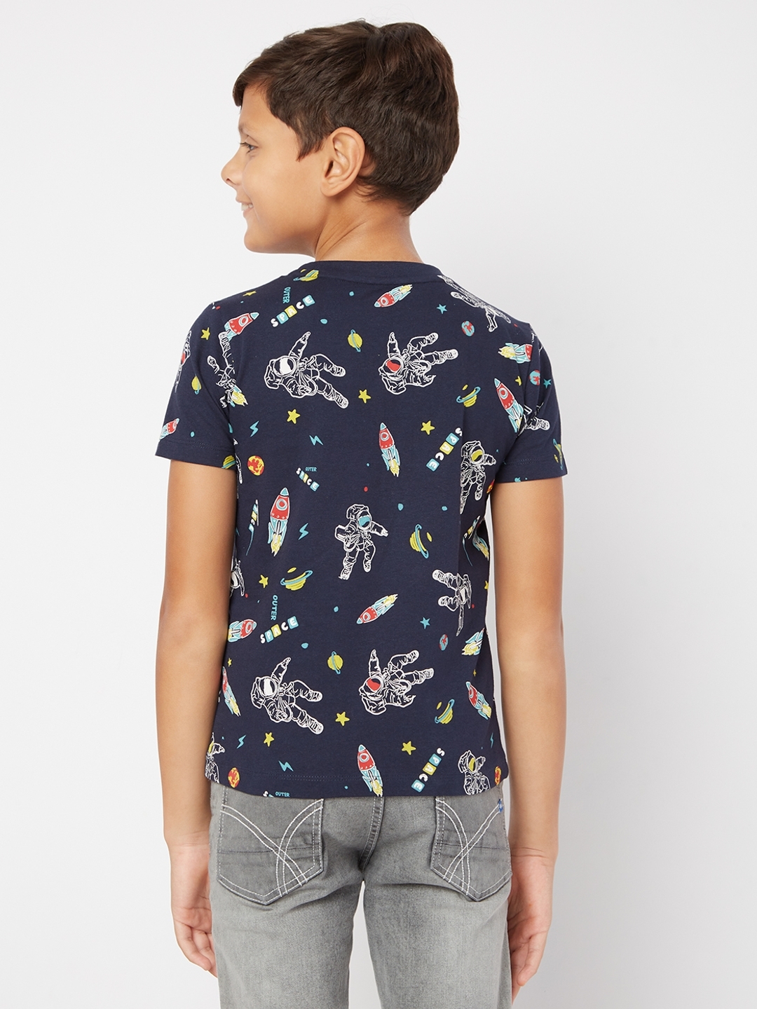 Scuba Space Slim Fit Round-Neck T-Shirt