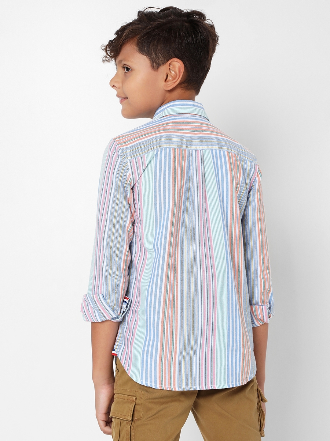 Lanzo Jr Micro Stripe Shirt