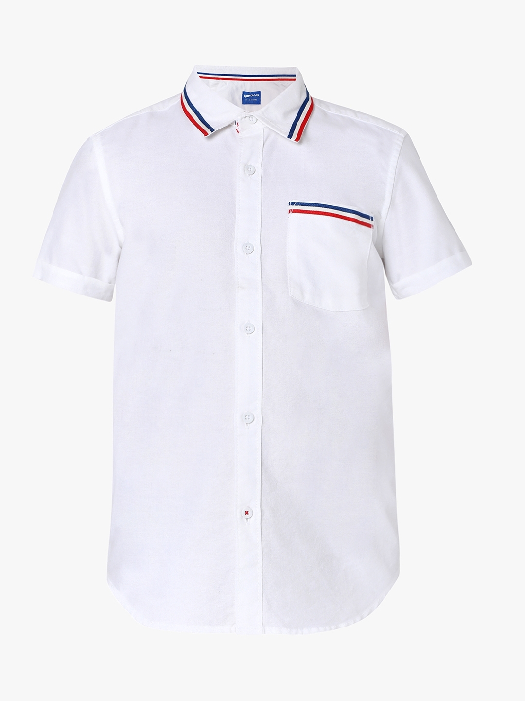 Bruno Cotton Shirt with Patch Pocket