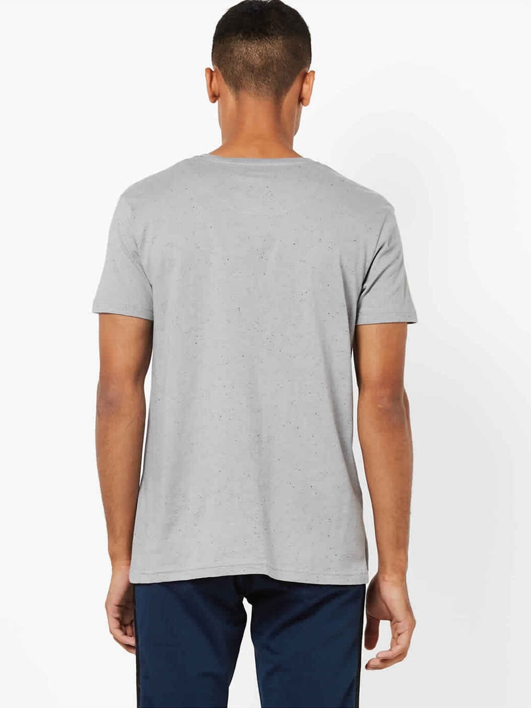 Typographic Slim-Fit Crew-Neck Shirt