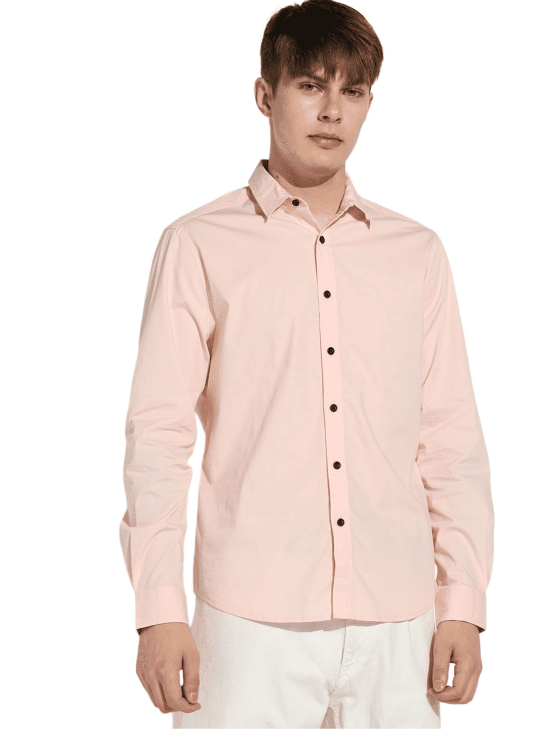 Lightweight Poplin Stretch Regular Fit Shirt