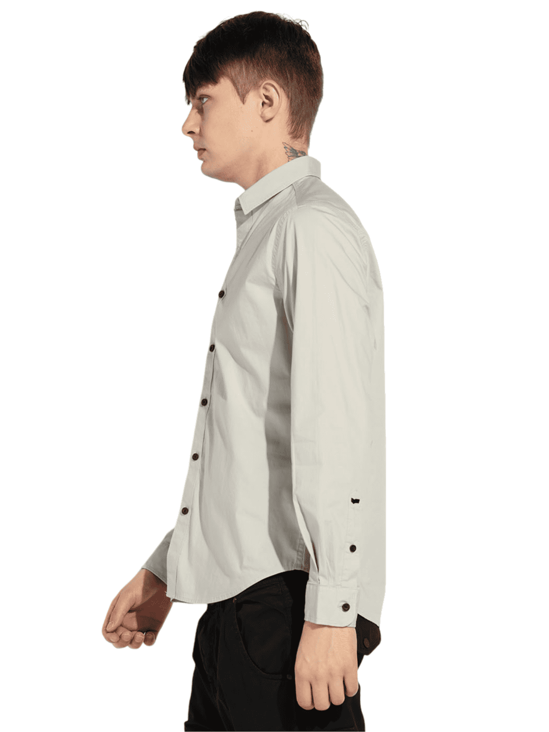 Lightweight Poplin Stretch Regular Fit Shirt