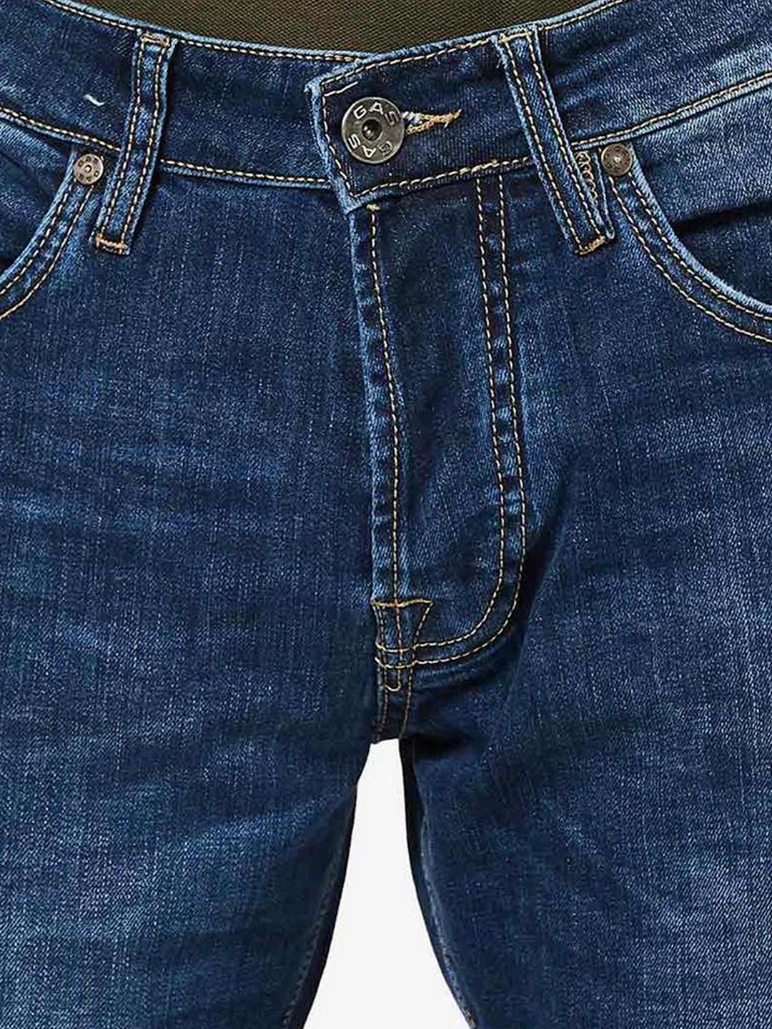 Men's Norton Carrot Fit Dark Blue Jeans