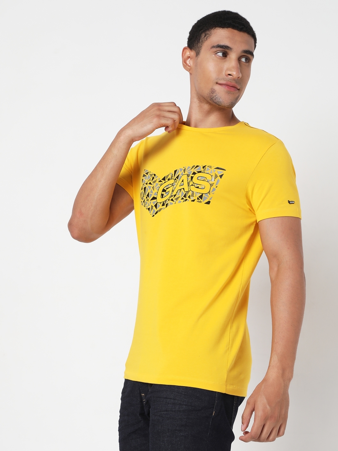 Scuba Tri Printed Slim Fit Crew-Neck T-shirt