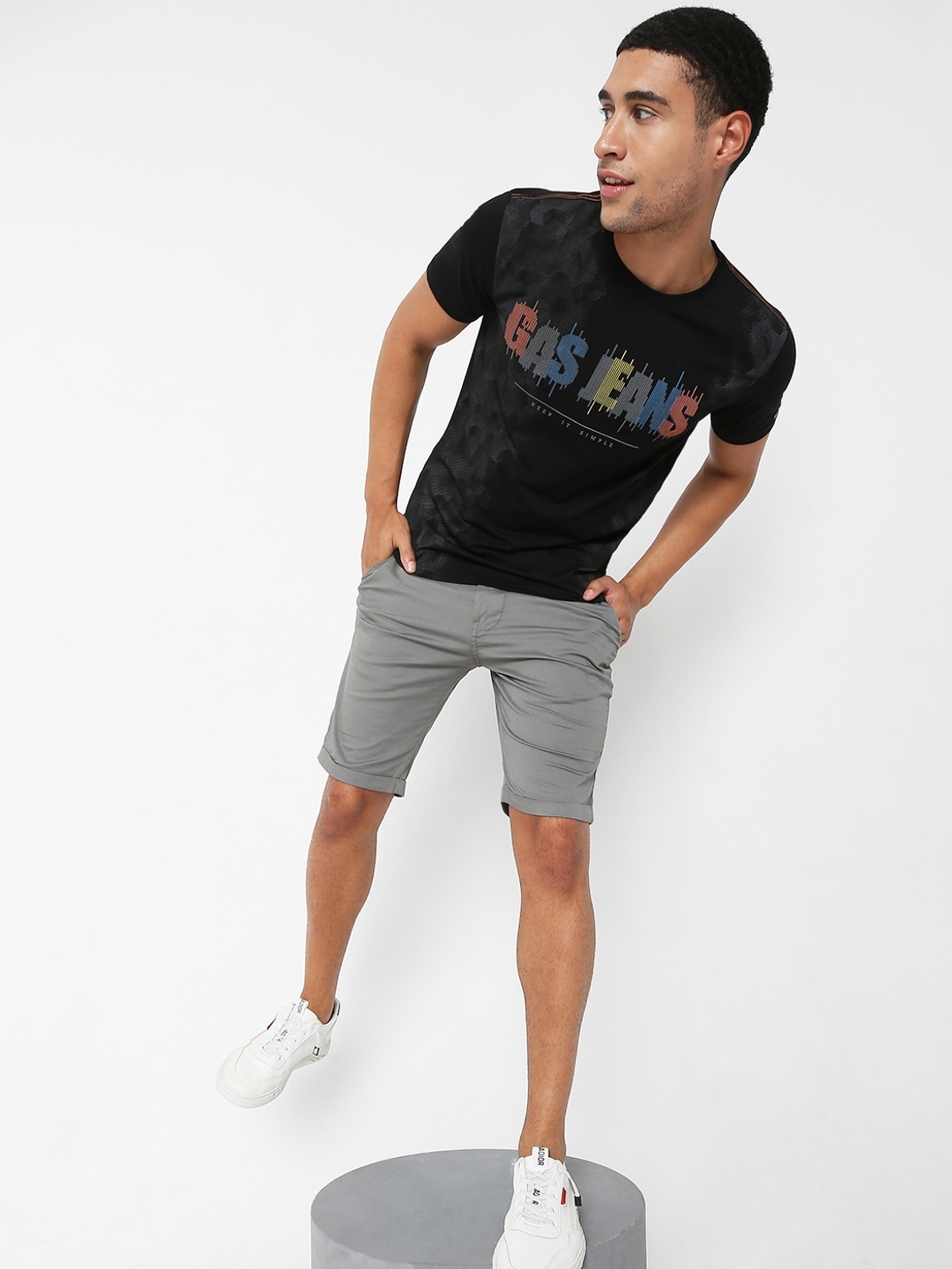 Scuba Self Slim Fit Crew-Neck T-shirt