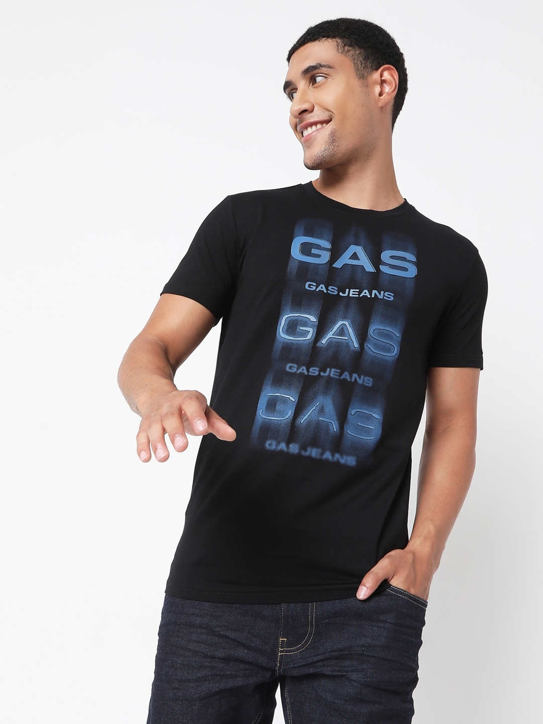 Gas jeans 2024 t shirt