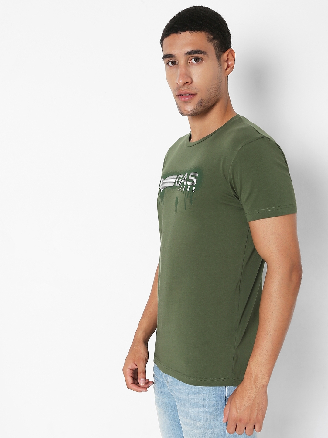 Scuba Splatter Slim Fit Crew-Neck T-shirt