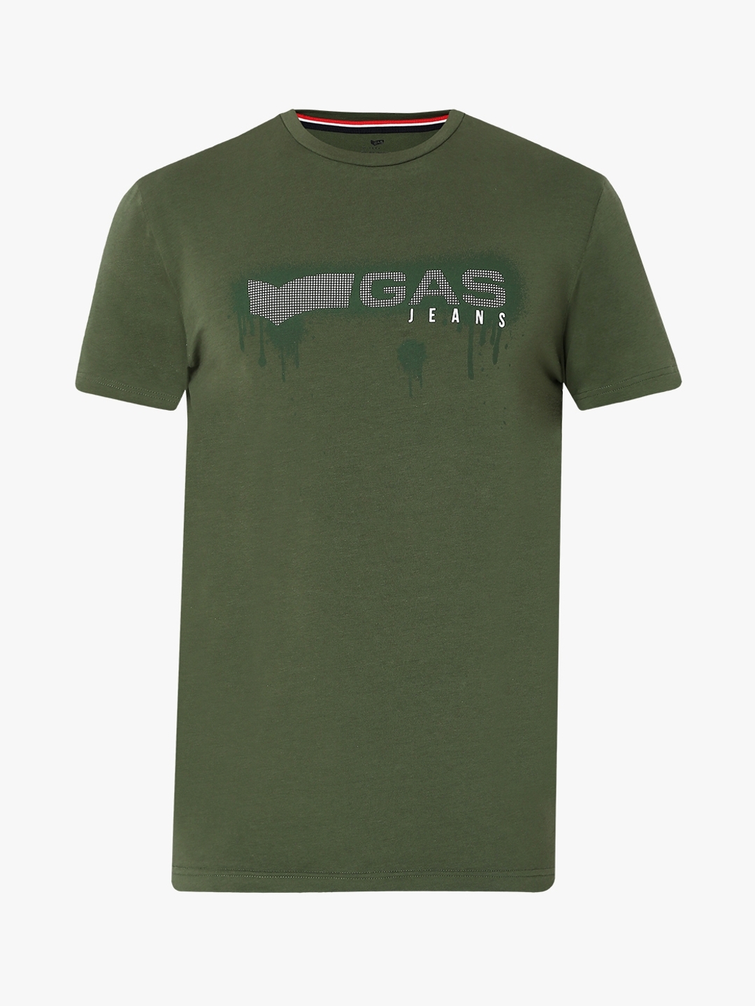 Scuba Splatter Slim Fit Crew-Neck T-shirt