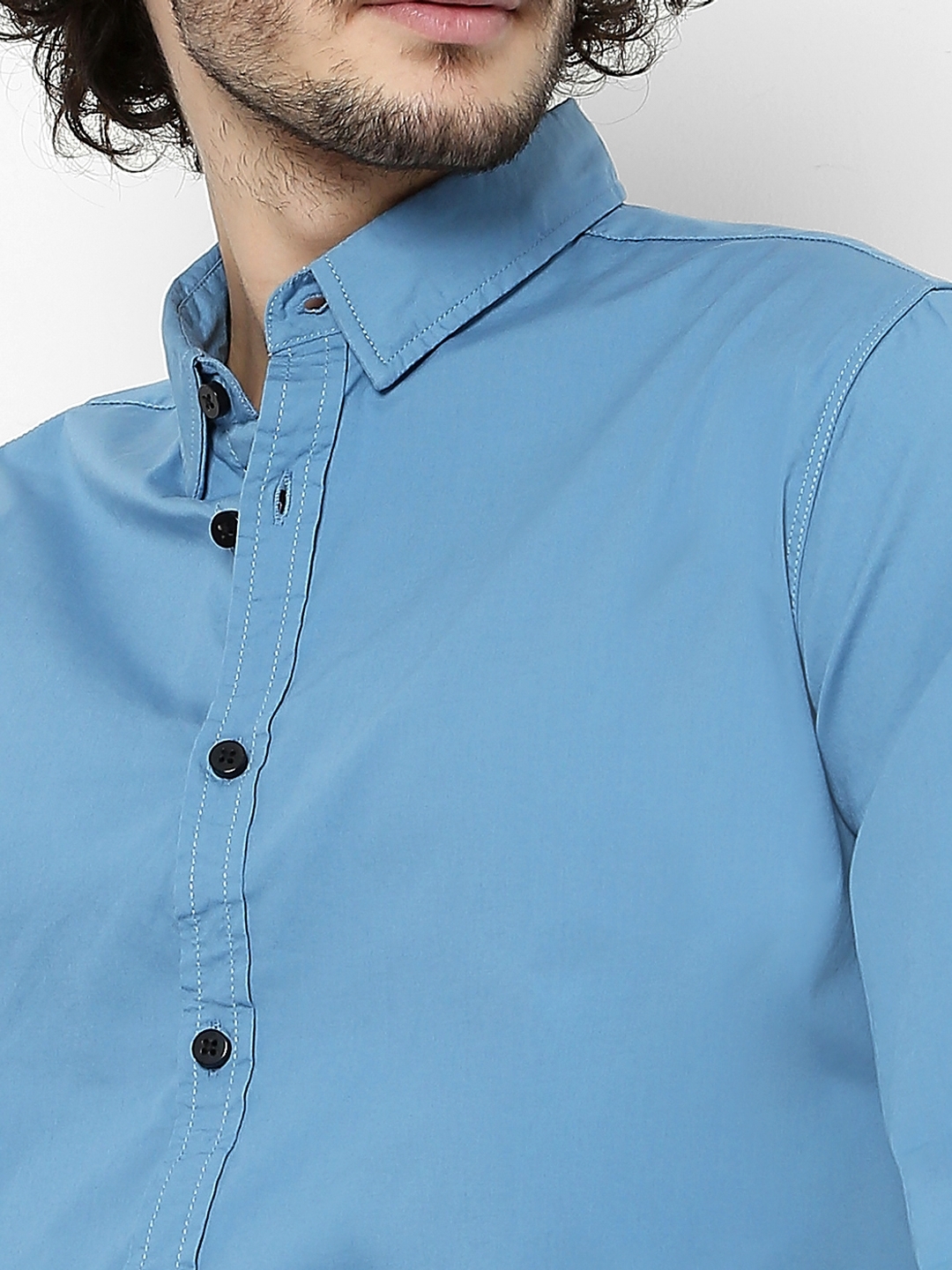 Andrew Shirt with Spread Collar