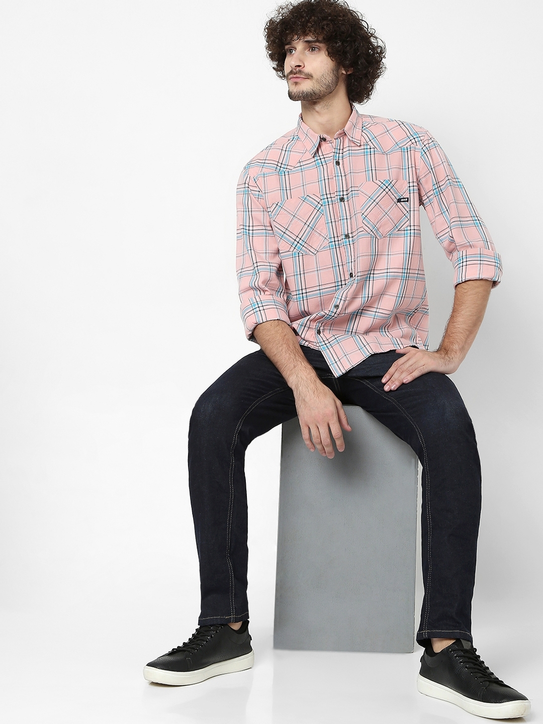 Buy Green & Red Shirts for Men by Buda Jeans Co Online | Ajio.com