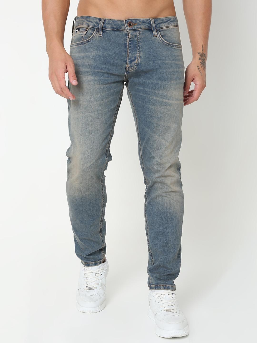 Norton Carrot Fit Solid Denim