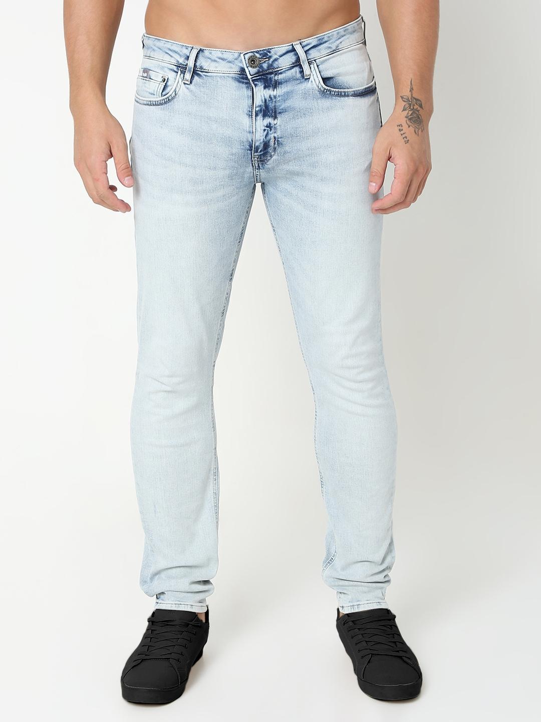 SAX Skinny Fit Solid Denim