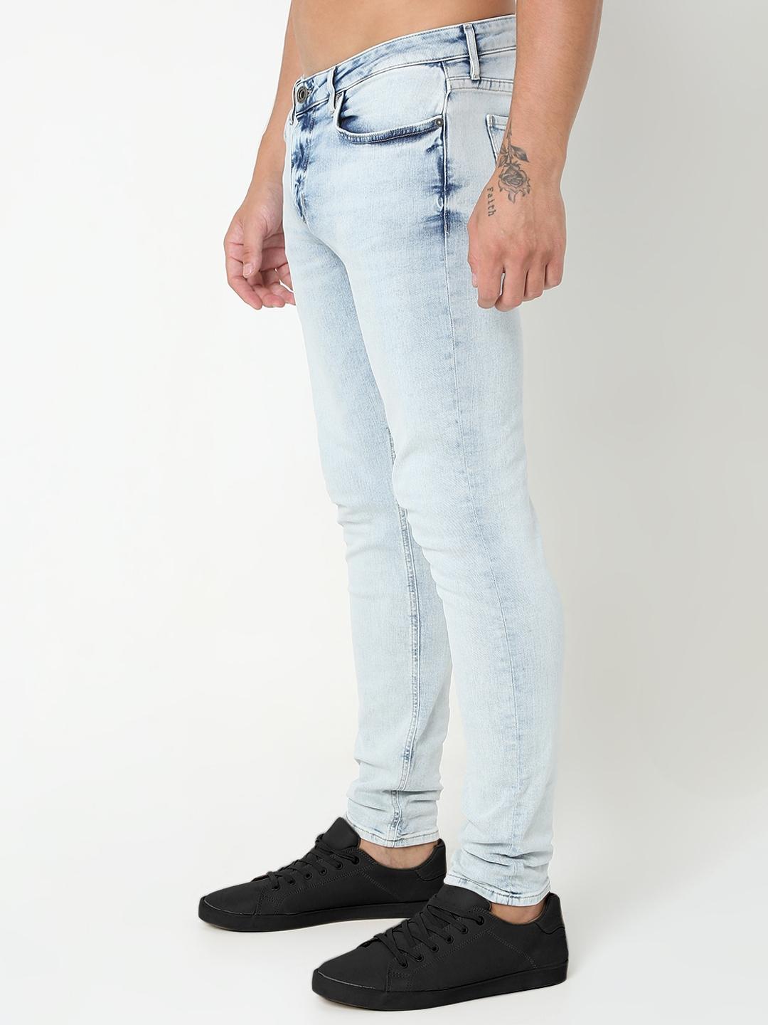 SAX Skinny Fit Solid Denim