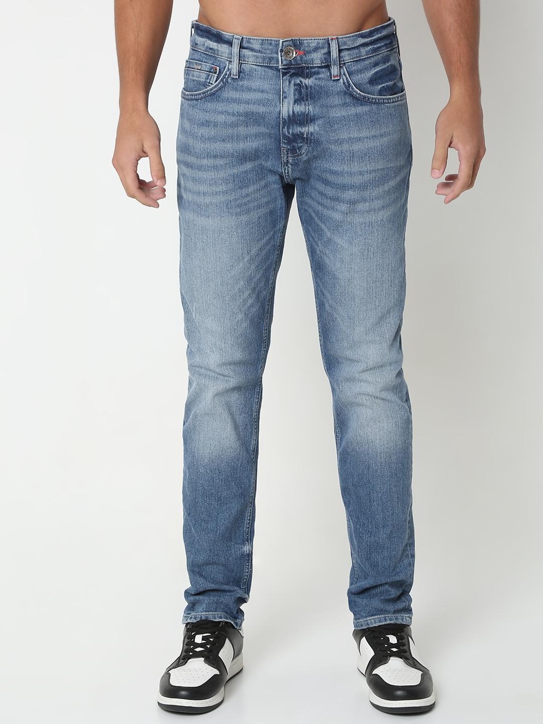 Toki Pocket Solid Denim