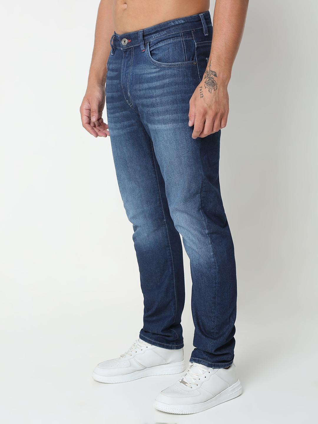 Engineer Fit Solid Denim