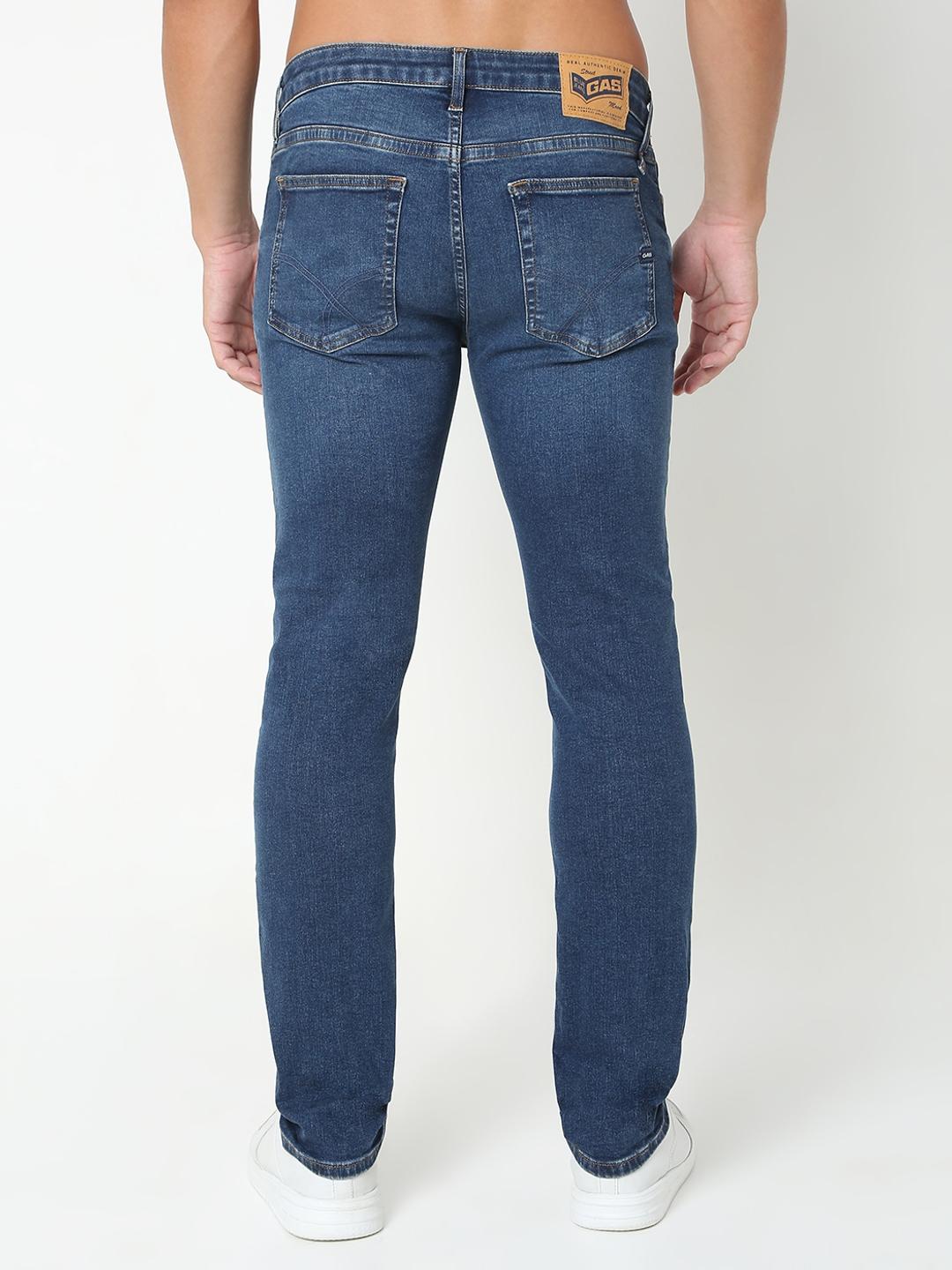 Albert Slim Fit Solid Denim