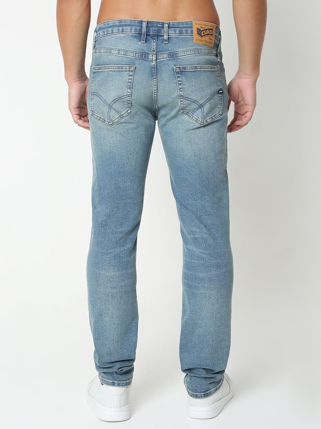 Toki Slim Straight Fit Solid Denim