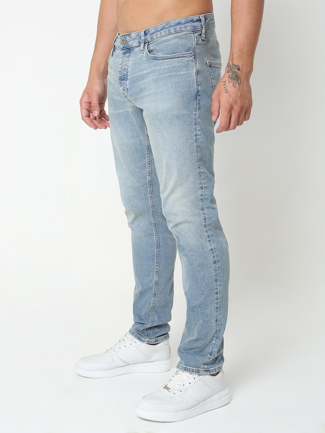 Norton Carrot Fit Solid Denim