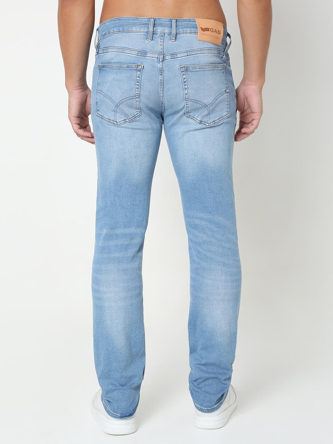 Albert Slim Fit Solid Denim