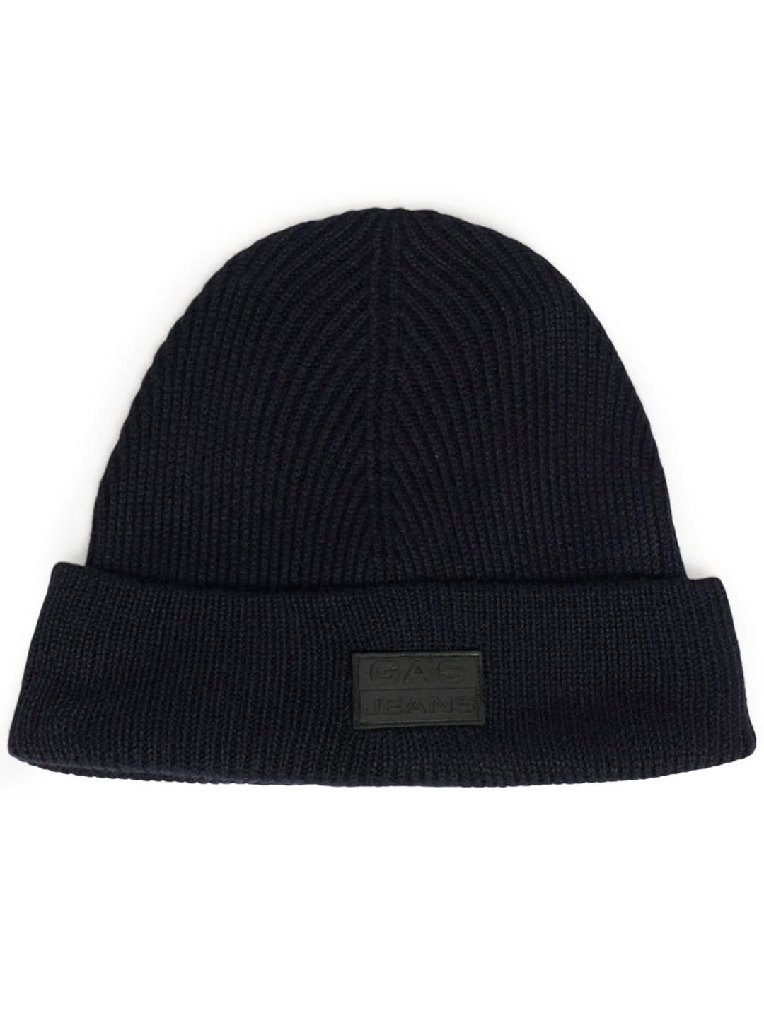 Comfy Cotton Rib Structure Varsity Beanie