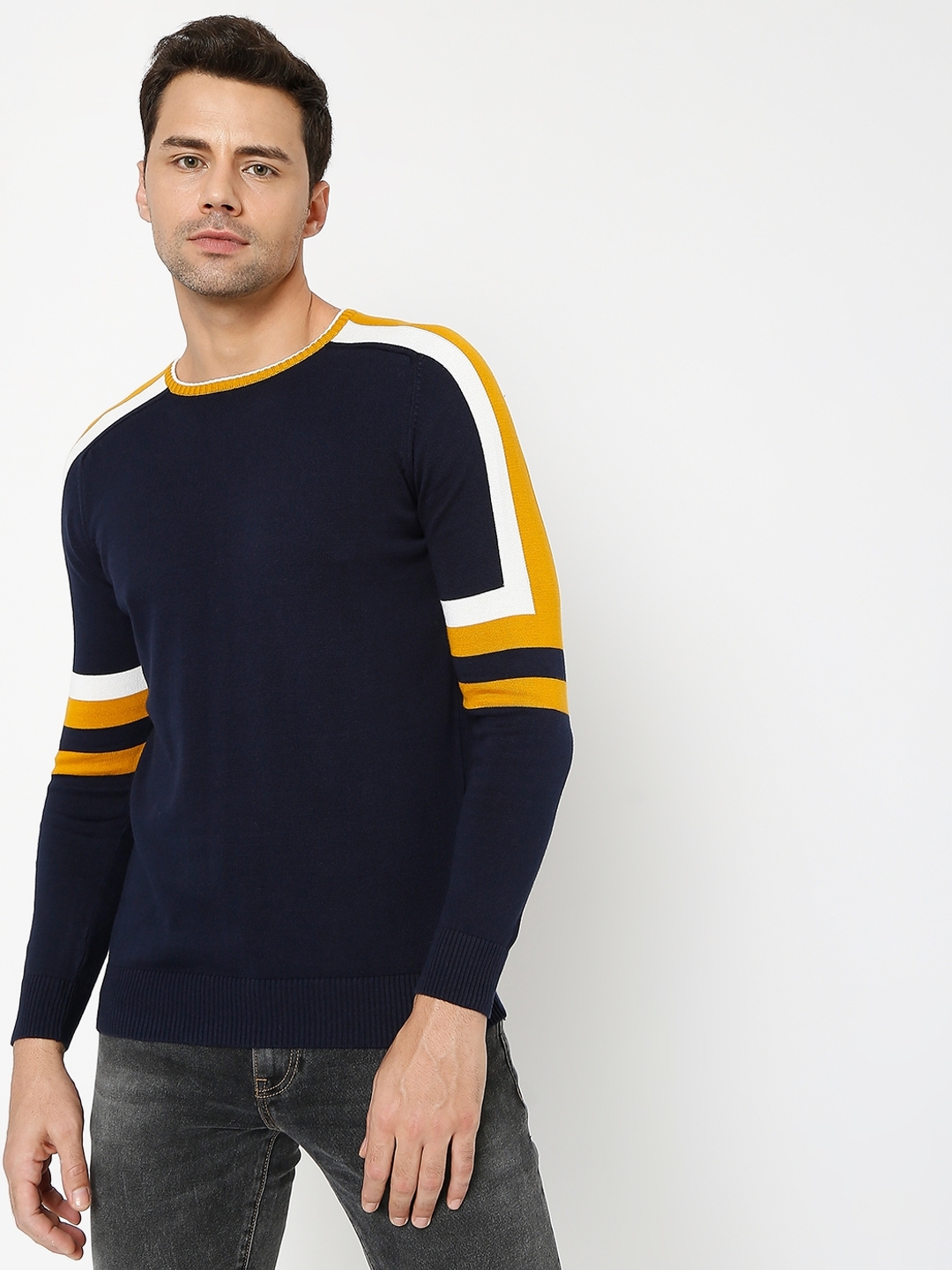 Koen Knitted Slim Fit Sweater