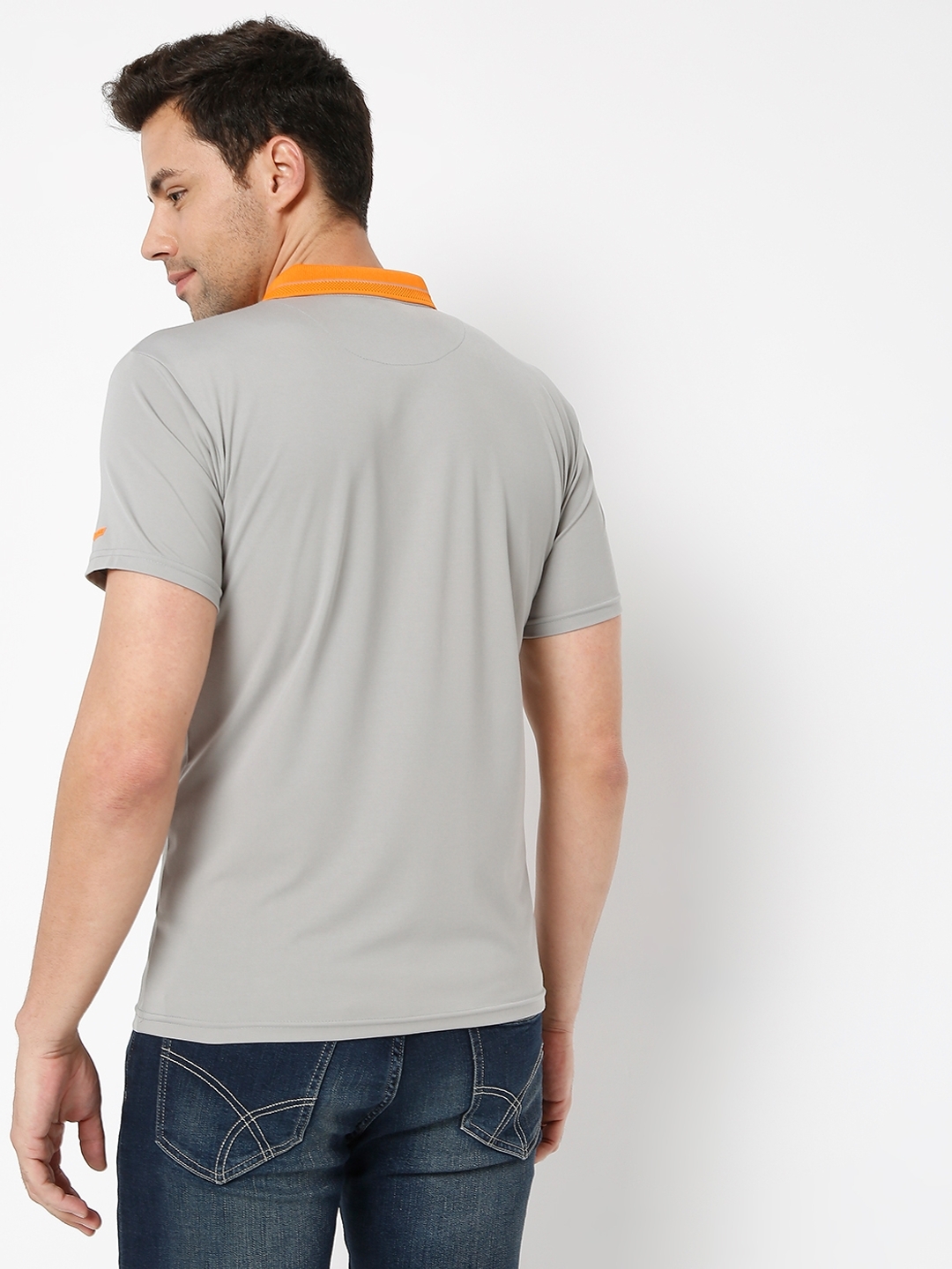 Smart Fit AGAP Paloma Grey Polo T-shirt