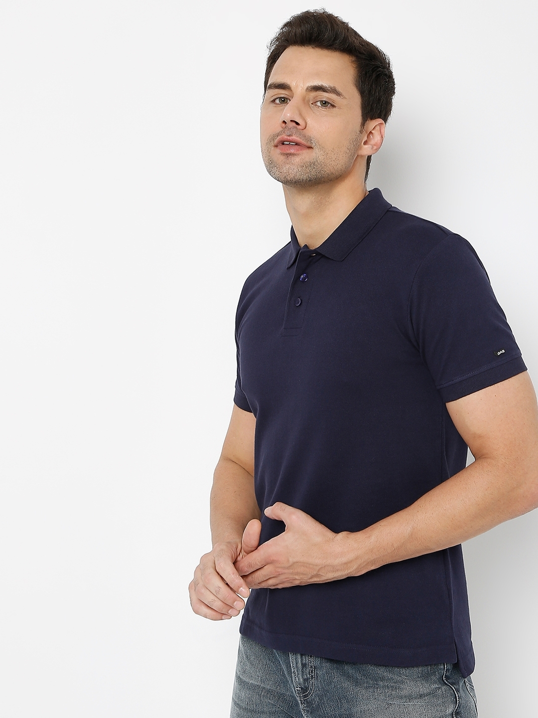 Ralph Basic Navy Polo T-shirt