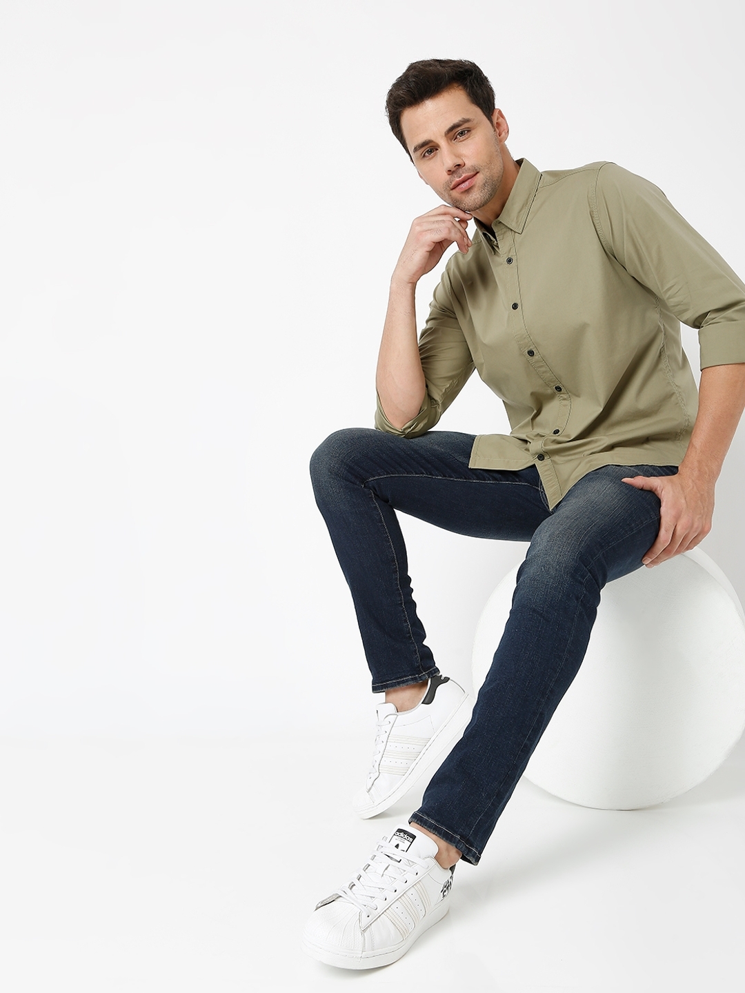 Andrew Mix Relaxed Fit Shirt