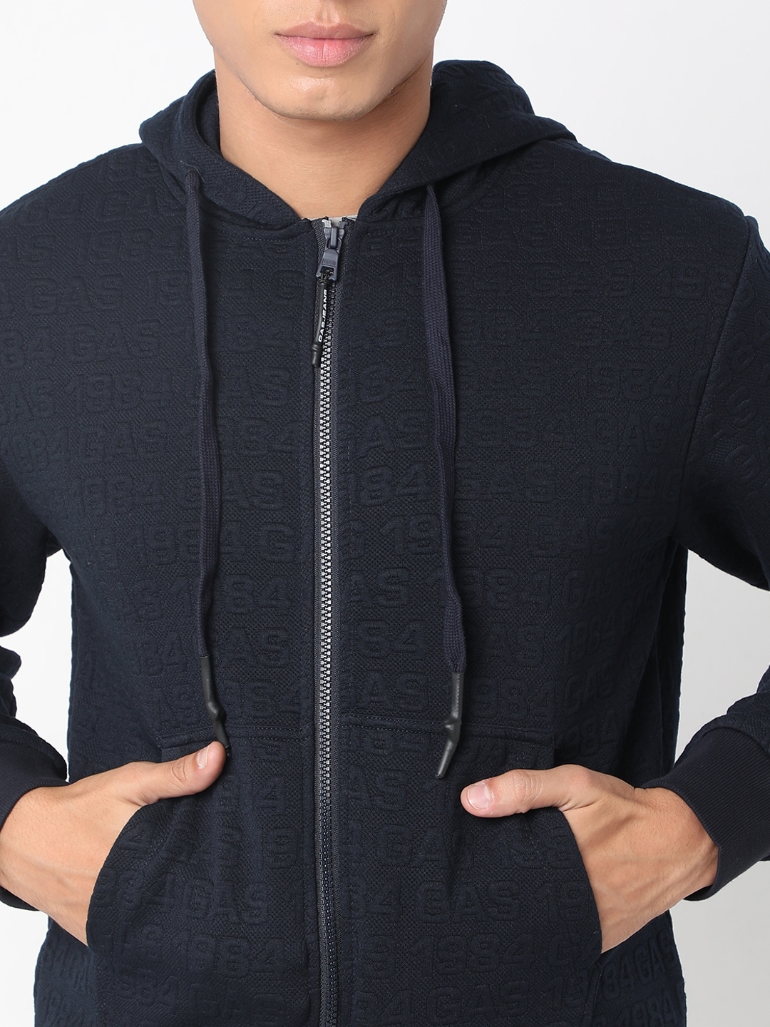 Regular Fit Full-Length Hooded Neck Cotton Lycra Sweatshirts