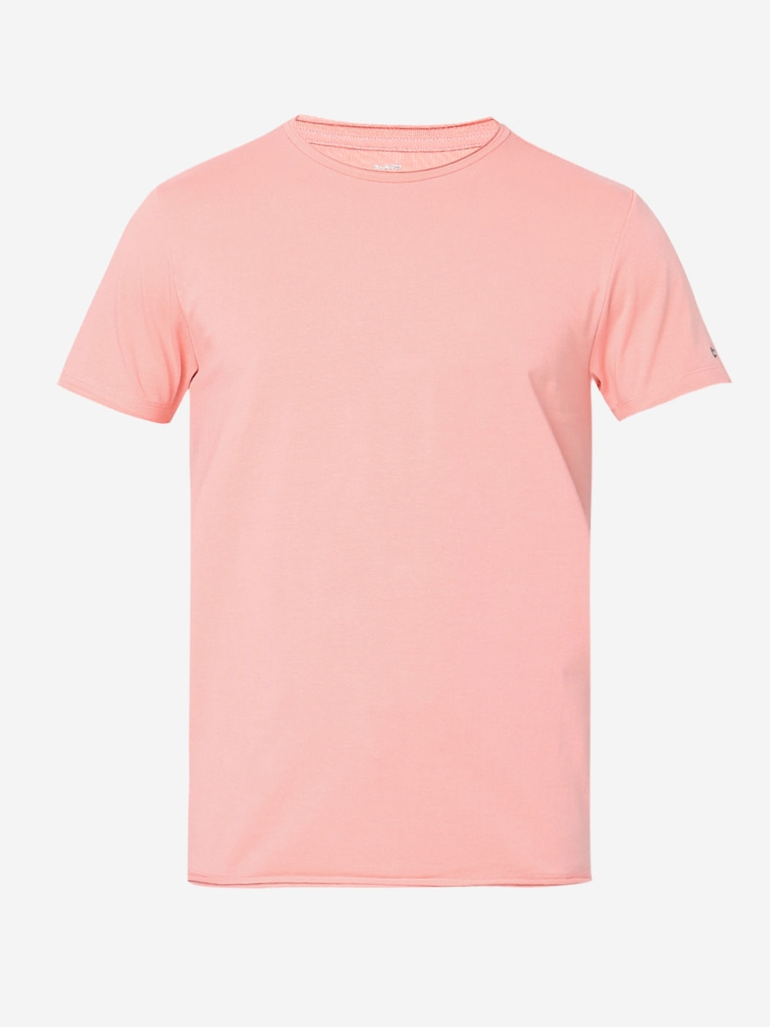Slim Fit Half Sleeve Solid T-Shirt
