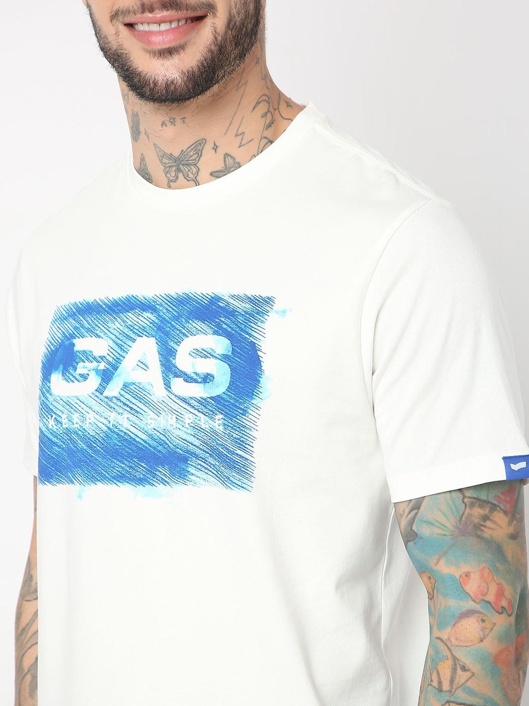 Regular Fit Half Sleeve Printed T-Shirt