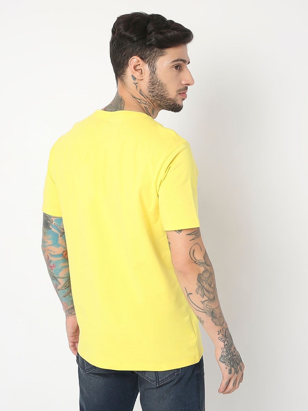 Regular Fit Half Sleeve Printed T-Shirt