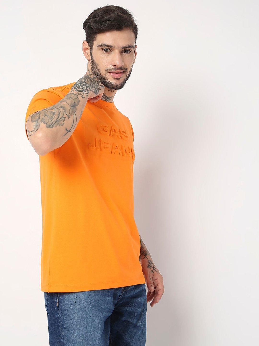 Regular Fit Half Sleeve Solid T-Shirt