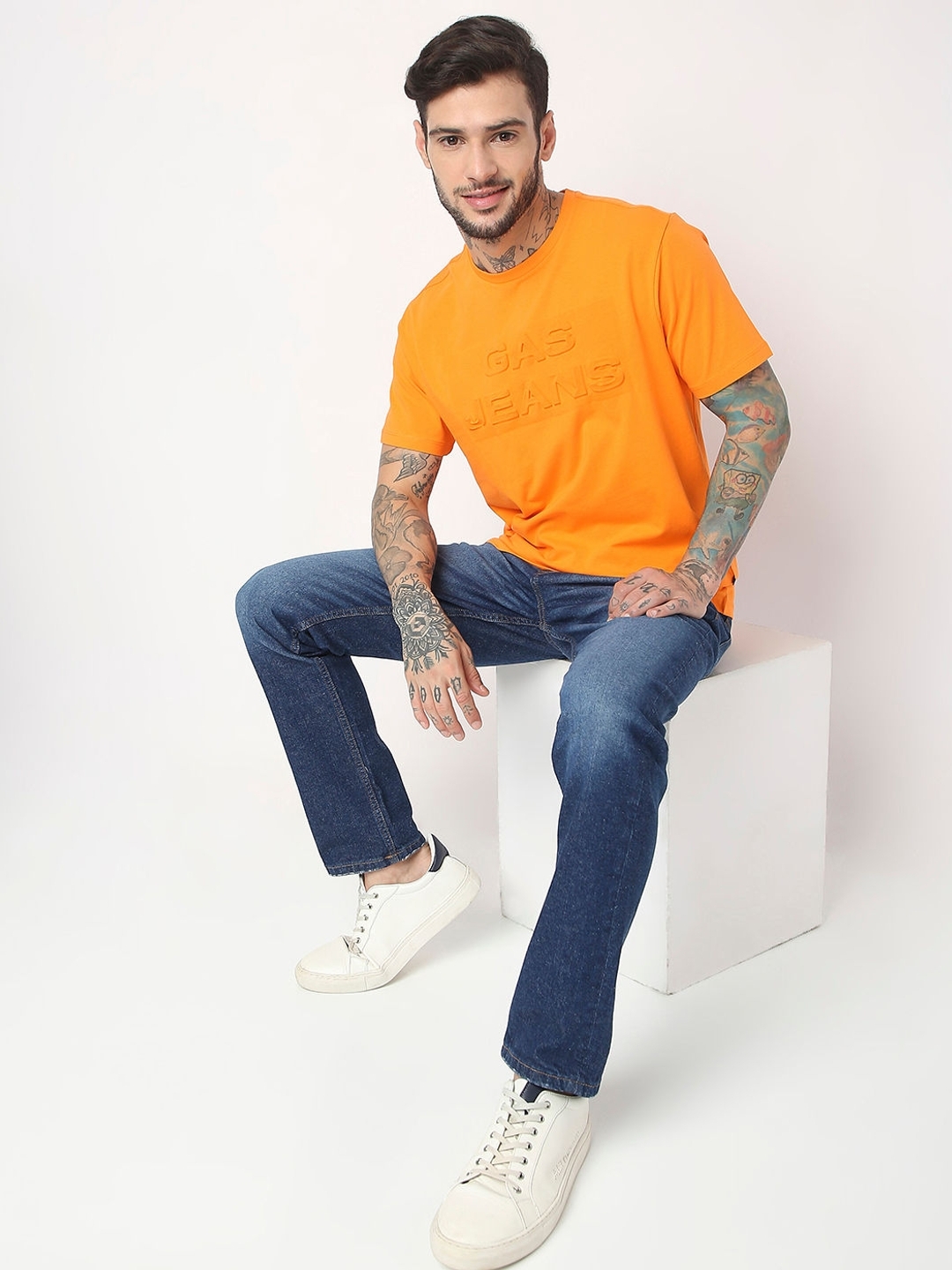 Regular Fit Half Sleeve Solid T-Shirt