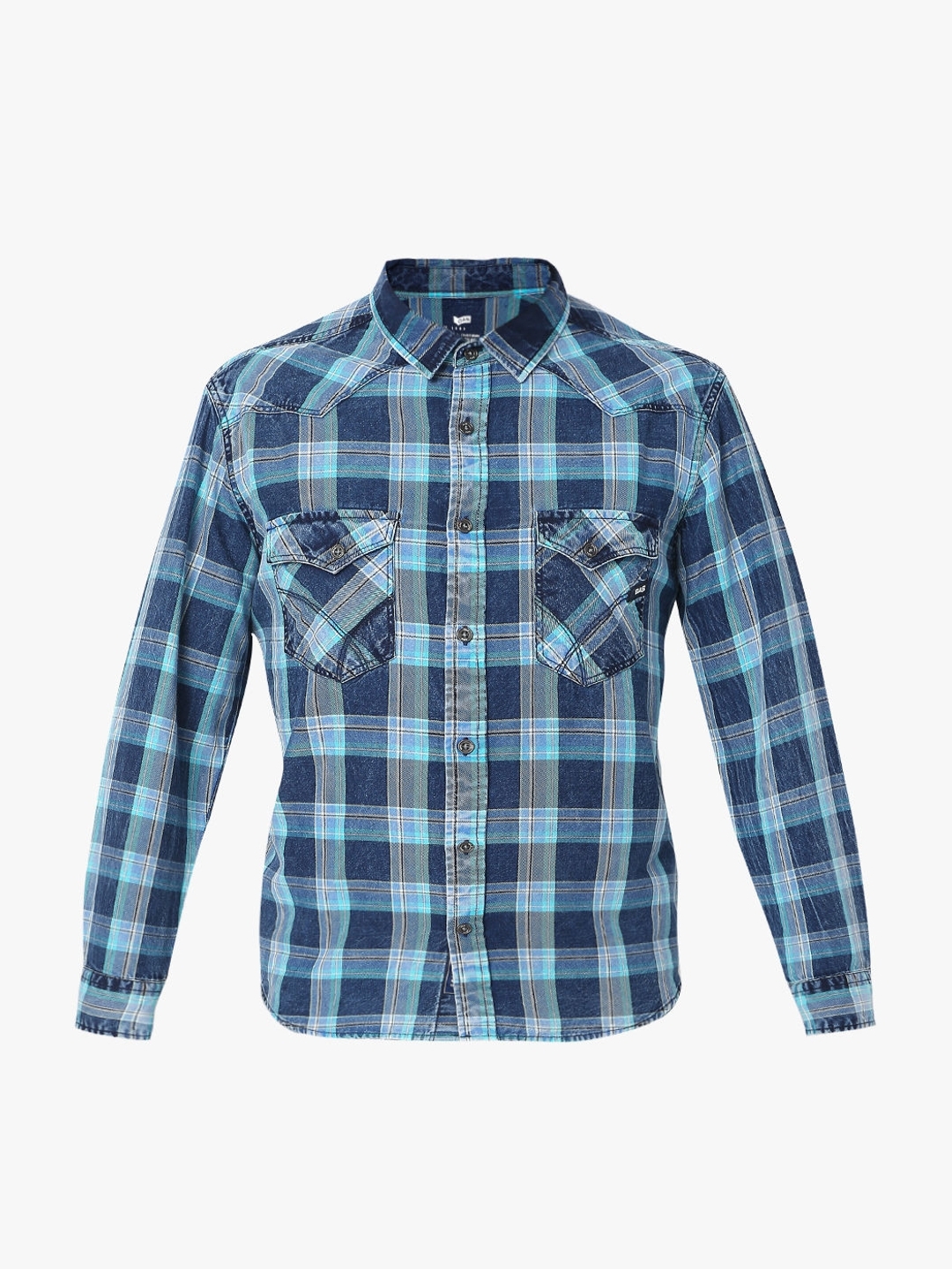 Regular Fit Full Sleeve Checks Shirts